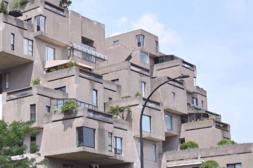 Architektura brutalistyczna - Habitat 67