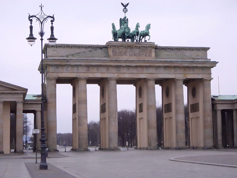 Brama Brandenburska w Berlinie