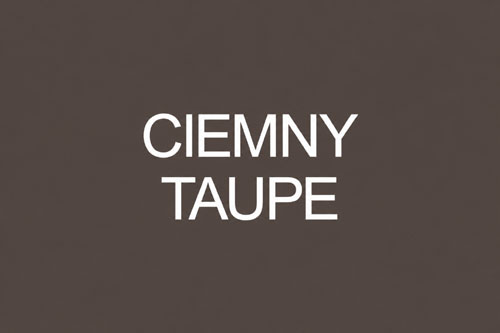 Kolor ciemny taupe