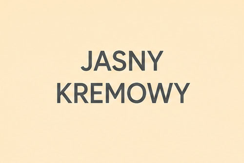 Kolor jasny kremowy