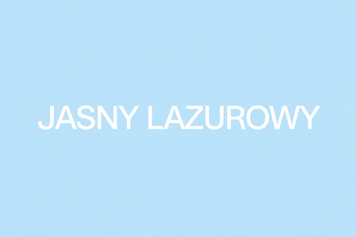 Jasny kolor lazurowy