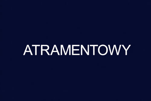 Kolor atramentowy