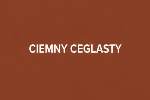 Kolor ciemny ceglasty