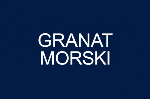 Kolor granat morski