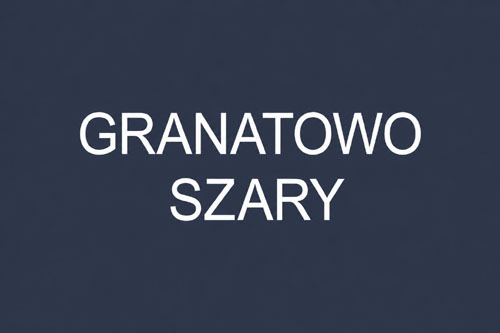 Kolor granatowo-szary