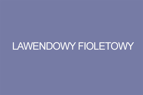 Kolor lawendowy fioletowy