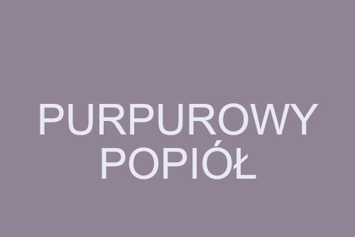 Kolor purpurowy popiół