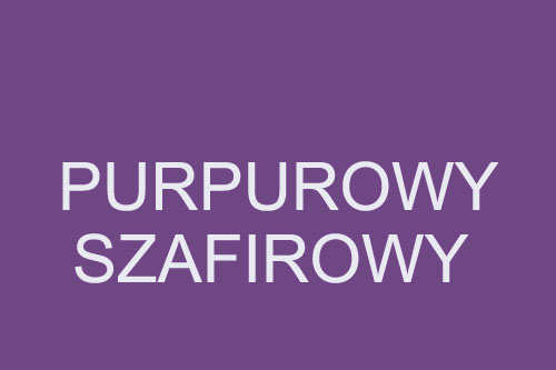 Kolor purpurowy szafirowy