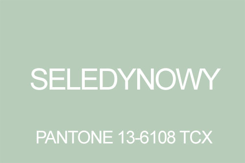 Kolor seledynowy Pantone