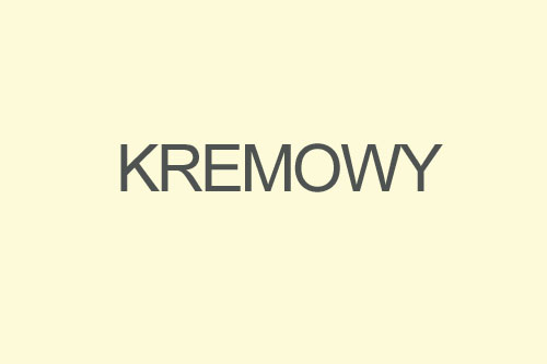 Kolor kremowy