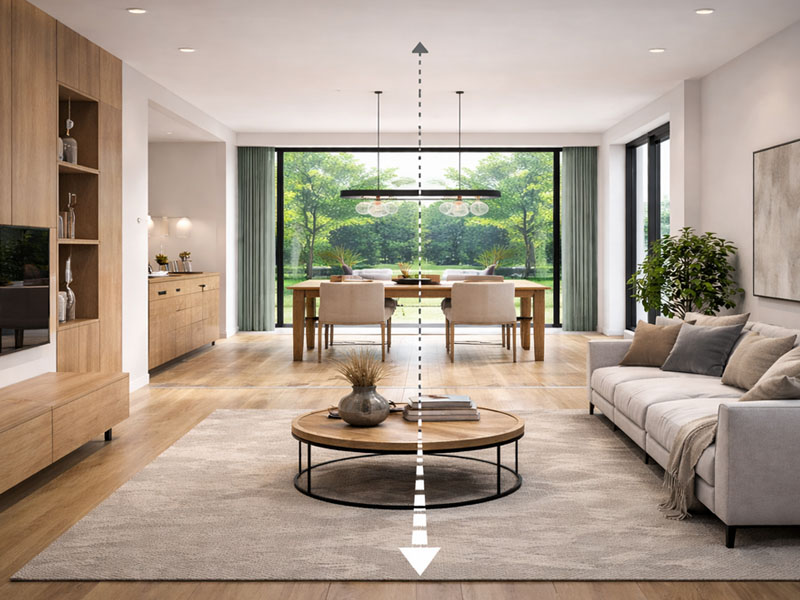 Os widokowa z widokiem na ogród