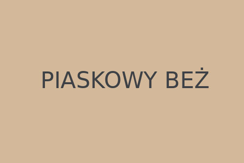 Piaskowy beż #D3B899