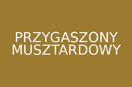 Kolor przygaszony musztardowy