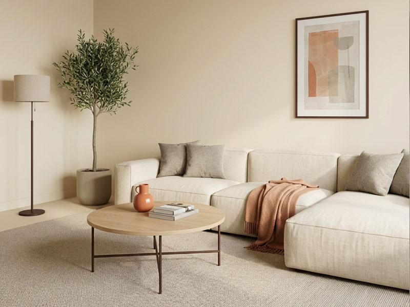 Salon w modnych kolorach 2026