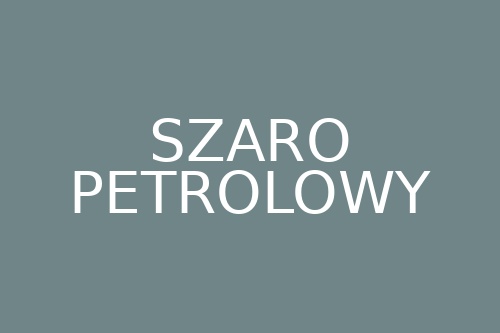 Kolor szaro-petrolowy