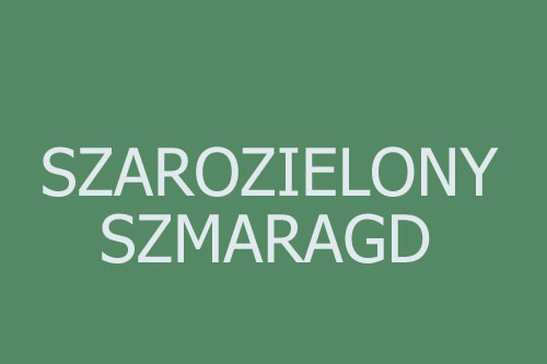 Kolor szarozielony szmaragd