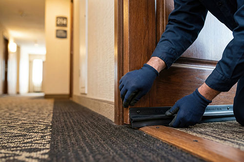 Uszczelnianie drzwi wejściowych